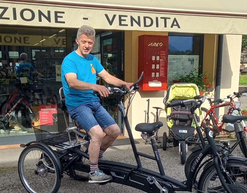 Noleggio Special bike per persone disabili in Primiero