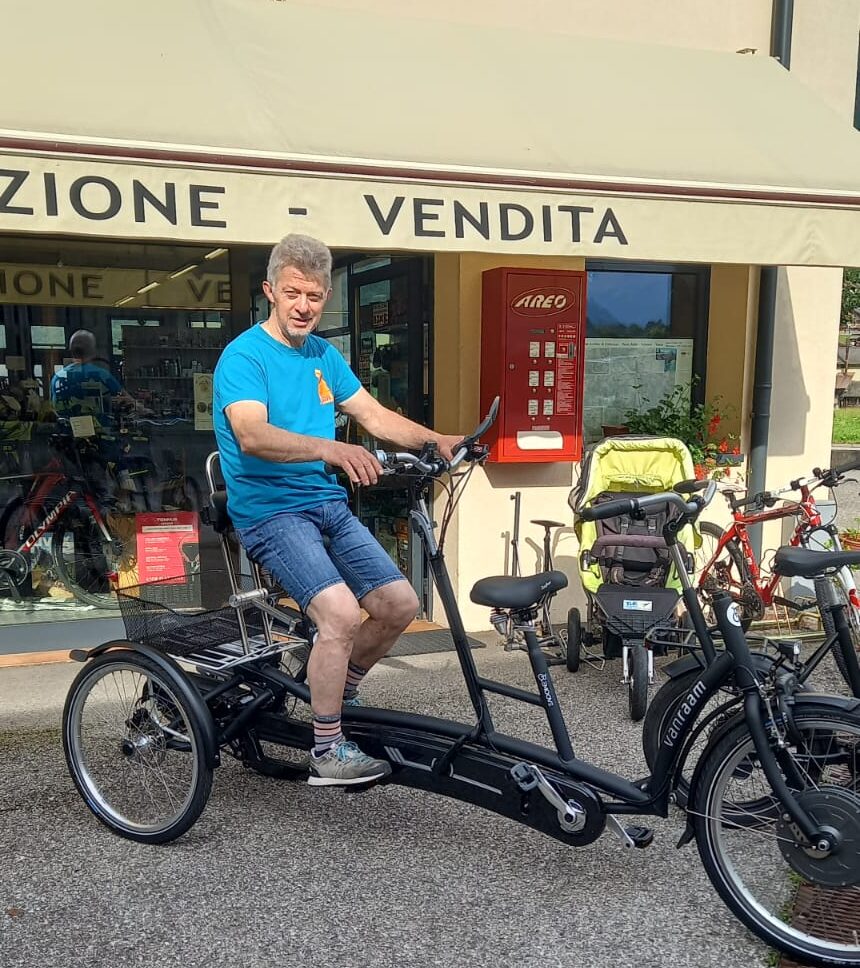 Noleggio Special bike per persone disabili in Primiero